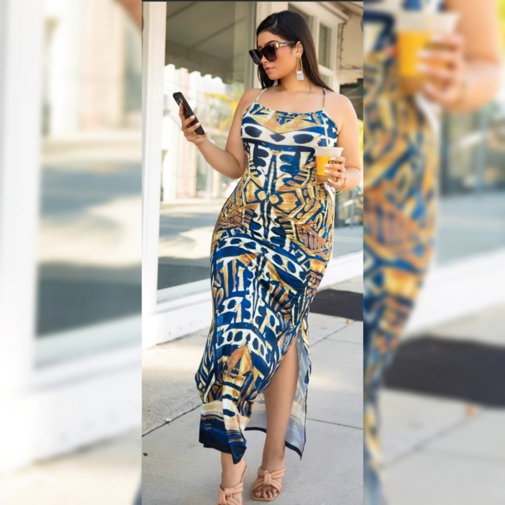 Rebdolls Maxi Long Dress Plus Size 5X